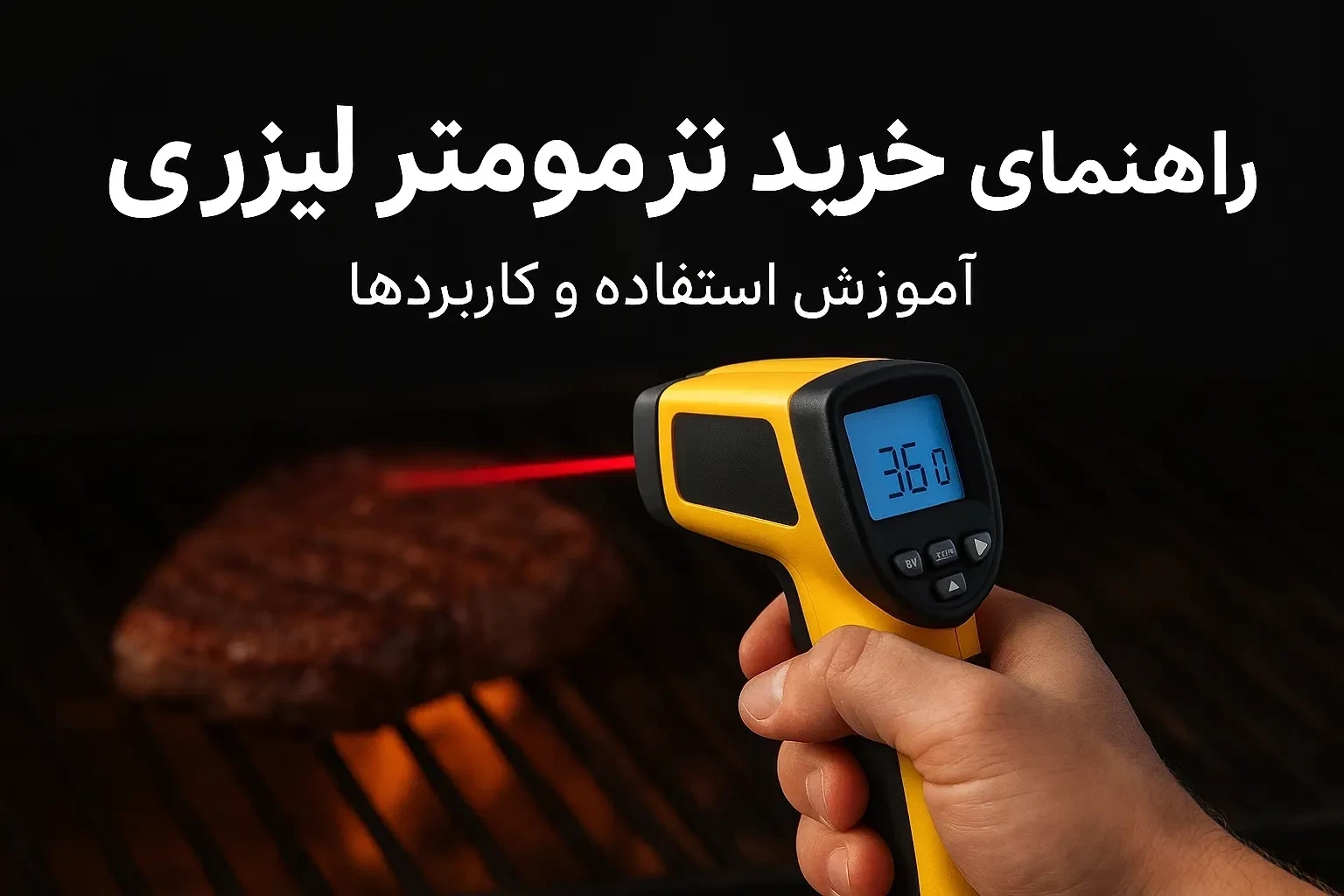 راهنمای جامع ترمومتر لیزری | آموزش استفاده و کاربردها